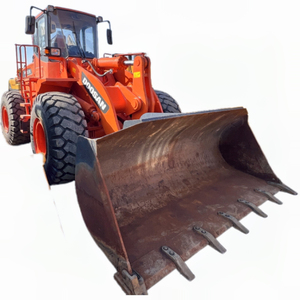 Penjualan terlaris bekas pemuat depan 5t DOOSAN DL505 roda besar truk ember pemuatan dan pembongkaran mesin DOOSAN - Product Image 1