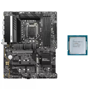 Carte mère MSI Z590 compatible avec les processeurs 11400F/11600/11700/11900/10600/10850K - Product Image 1