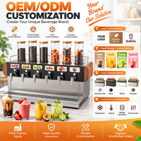 Distributeur Commercial de Thé au Lait et Boissons Multiples – Machine à Boissons pour Salons de Thé et Cafés