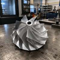 Roue de compresseur forgée sur mesure usinée CNC pour accessoires de moteur de jet ski FX SHO 1800