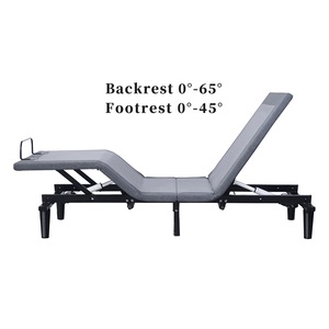 Giường Điện Điều Chỉnh Công Suất Sang Trọng Phong Cách Nội Thất Cho Người Cao Tuổi Khung Đế Có Thể Điều Chỉnh Với Mát Xa - Product Image 5