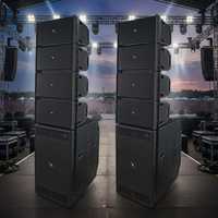 HA18SA Caisson de basses actif de 18 pouces 2400W Audio professionnel pour les spectacles sur scène