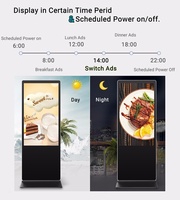 Oferta Especial: Reproductor Publicitario Vertical ZDHQ de 55 Pulgadas 4K Android con Sistema Dual, Kiosco de Pie para Interiores de Centros Comerciales, Digital