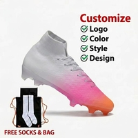 Chaussures de football FG de haute qualité 2026 avec semelle intermédiaire en PU pour l'entraînement de football en extérieur pour hommes – Vente en gros