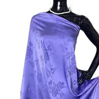 Nouvel arrivage de tissu jacquard satin à fleurs pour l'automne et le printemps pour robe de femme