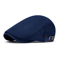 Casquette Plate Unisexe en Maille pour Adultes, Chapeau Gavroche Homme, Casquette Ivy