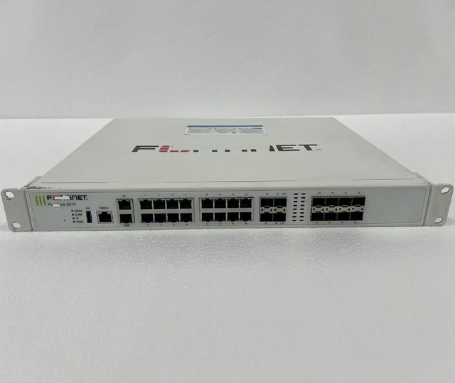 Used FG-201F 201F Series 8xGE RJ45 Ports Network Firewall 2xRJ45/SFP FG-201F Firewall