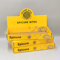 Emballage alimentaire jetable personnalisé en kraft avec logo imprimé, boîte à emporter pour la restauration rapide, boîte à grignotages chauds pour la restauration