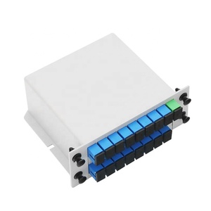 BT-PON tresse optique de fiber diviseurs ftth <span class=keywords><strong>CASSETTE</strong></span> TYPE PLC splitter 2-128 moyens D'ODM D'OEM 1310/1490/ 1550nm - Product Image 2