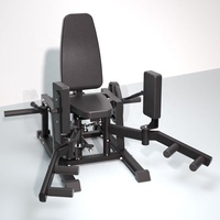 Machine à abducteurs multi-directionnelle 3D à charge de poids pour les fessiers, les cuisses et les hanches, équipement de musculation de haute qualité pour salle de sport