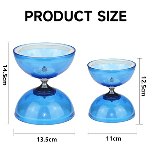 Professionnel trois roulements haute vitesse rotatif respectueux de l'environnement cadeau pour enfants lueur <span class=keywords><strong>Diabolo</strong></span> Sports de Fitness en plein air - Product Image 4