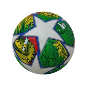 Balones de fútbol PU 5 de alta calidad, logotipo personalizable, balón de fútbol duradero para partidos. - Product Image 3