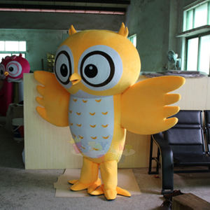 Costume da Mascotte Gufo Personalizzato all'Ingrosso, Materiale in Peluche Premium, Perfetto per Feste di Carnevale ed Eventi Promozionali - Product Image 2