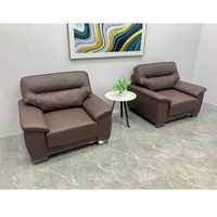 Le canapé de bureau modulaire moderne 1+1+3 est durable et confortable, et convient à un usage commercial et à un usage domestique.