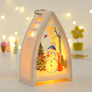 Lumière de vent de bougie d'électron de Led pour Noël et Halloween Crâne Citrouille Père Noël Décoration Lumière pour Halloween Gothique - Product Image 4