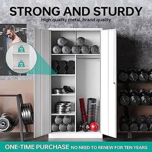 2-Door Metal Workshop Hardware <b>Tool</b> Locker Cabinet OEM Customizable <b>for</b> <b>Garage</b> Workshops Parking Spaces Fishing Gear Storage - Product Image 5