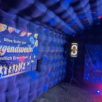 Location de jeux de fête, jeux de carnaval, grande tente de discothèque gonflable, tentes gonflables pour événements