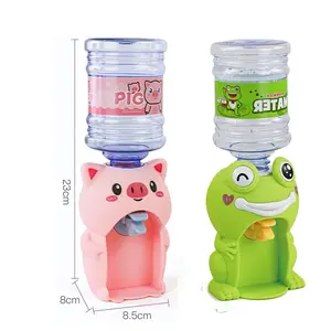其他仿真饮水机猪蛙饮水机迷你假装游戏屋厨房玩具水