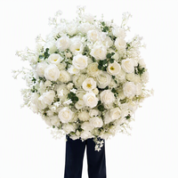Offre Spéciale : Grand Arrangement Floral Artificiel Dusk Charm (50cm, 60cm, 70cm, 80cm) pour Centre de Table de Mariage