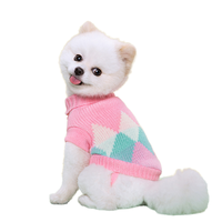 Suéter Clásico de Invierno para Perro, Tejido Cálido, Cuello Alto, Abrigo para Cachorro y Gato, Ropa de Moda para Mascotas, para Perros Pequeños, Chihuahua, TEDDY, OEM