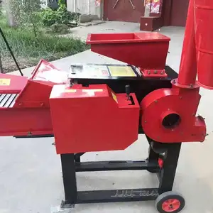 Farm Straw Feed Processing Cutting Chopper Feed Crusher Silage Chaff Cutters Machines Animal Grass