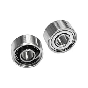 Rodamiento Híbrido de Cerámica S693 de Fabricante, Rueda en Forma de Lágrima con Estructura de Ranura Profunda y Bolas de Cerámica 3*8*4 - Product Image 1