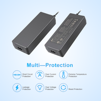 Alimentation de bureau EU US Socket Standard 12V 5A 15V 4A Sortie 65W Alimentation pour caméras de vidéosurveillance 12v PC Matériel