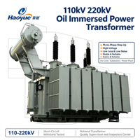 Transformador de Potencia Trifásico de 16000 kVA Sumergido en Aceite, 110 kV-220 kV, Transformador Elevador de Cobre y Aluminio para Proyectos de Subestaciones y Redes Eléctricas