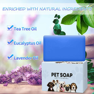 Jabón Sólido Vegano Natural para Perros de 100g con Aceite de Árbol de Té para Alergias, Alivio de Picazón y Limpieza Profunda Antifúngica - Product Image 2