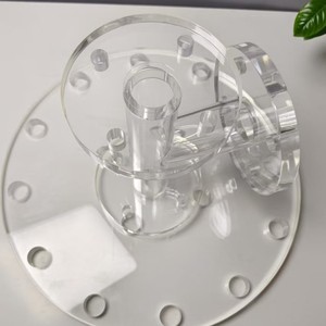 Experimental Acrylic Tube Can Be <b>Punched</b> And Hot Bent For Production - Product Image 1