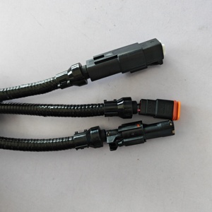 Fabricant de faisceaux de câblage en cuivre étamé personnalisés pour les machines de construction, l'automobile, les appareils électroménagers, indice de protection IP66, caoutchouc - Product Image 3