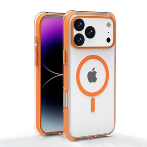 Funda Protectora para Teléfono <span class=keywords><strong>iPhone</strong></span> 17 <span class=keywords><strong>Pro</strong></span> <span class=keywords><strong>Max</strong></span> con Cojín de Aire <span class=keywords><strong>Real</strong></span>, Burbujas de Aire, Resistente a Impactos, con Resorte de Aire, PC y TPU - Product Image 1