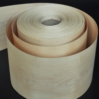 Rail en bois naturel, couronne en érable, coupe américaine