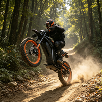 Batterie au lithium KAMAS 60V 27Ah, moto électrique tout-terrain pour adultes de taille normale, 2500W, vitesse maximale de 70 km/h et absorption des chocs