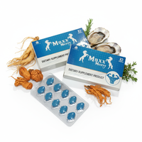 Comprimés à base de plantes en gros, supplément naturel à action prolongée, pilules bleues, stimulant d'endurance