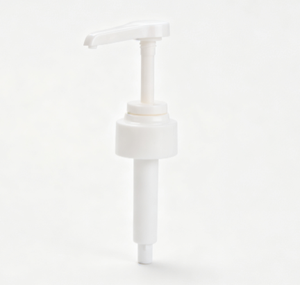Bomba dispensadora universal blanca de 5 ml con cierre a presión, suave y sin atascos, para botellas de jarabe de vidrio. - Product Image 1