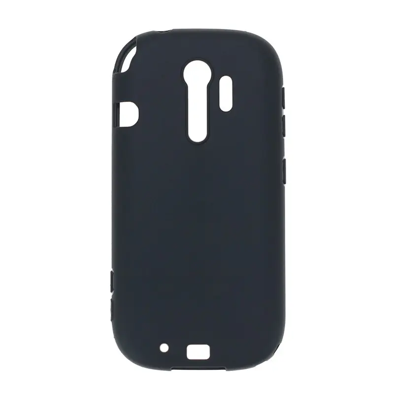 Fabricant de gros étuis en TPU mat souple givré couverture arrière étui de téléphone portable en silicone pour Fujitsu DoCoMo/F-04J noir