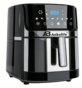 ANBOLIFE 2026 NOUVELLE FRITUREUR À AIR EN VERRE SANS HUILE/FAIBLE EN GRAISSES AVEC AFFICHAGE NUMÉRIQUE INTELLIGENT, FABRIQUÉ DIRECTEMENT PAR LE PRODUCTEUR, POUR USAGE COMMERCIAL ET DOMESTIQUE - Product Image 2