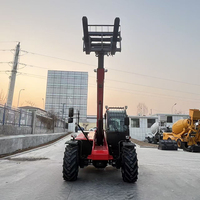Chariot télescopique tout-terrain robuste de 3 tonnes pour les chantiers de construction, 4x4, 7 m, avec moteur diesel