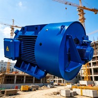 Moteur synchrone triphasé AC industriel à fréquence variable, à commande vectorielle, à économie d'énergie, haute efficacité, 3000W, IP55, 50-150Hz