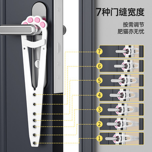 Outil de création de fentes pour portes pour chats/animaux de compagnie, permettant aux chats de passer librement sans percer, et outil de création de fentes pour portes pour petits chiens. - Product Image 1
