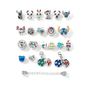 欧美畅销动漫卡通针脚手链套装24平方倒计时日历时尚魅力饰品批发 - Product Image 4