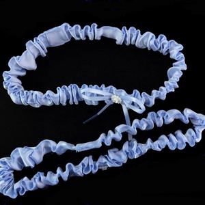 <span class=keywords><strong>Pas</strong></span> <span class=keywords><strong>cher</strong></span> Bleu Couleur Satin Jarretière De Mariée Bowknot Décoration Jambe Ceinture Demoiselles D'honneur Invité Cadeau Accessoire Jarretière Fournitures De Mariage Faveur - Product Image 6