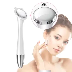 Portable Micro-Current Face Lifting Device ABS Small Anion Inductor Vibrating Skin Cream Booster Customizable Logo for Face Care