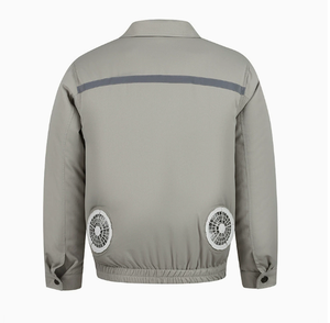 Vêtements climatisés pour hommes et femmes, vêtements fins anti-stroke thermique avec ventilateur, rechargeables et rafraîchissants - Product Image 4