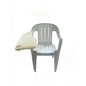 Silla de Conferencia de Plástico con Tablero de Escritura, Silla de Entrenamiento de Oficina Resistente - Product Image 4