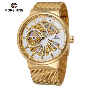 Montres automatiques mécaniques <span class=keywords><strong>pour</strong></span> hommes Forsining, <span class=keywords><strong>montre</strong></span> de mode masculine, acier inoxydable bleu, étanche, squelette, <span class=keywords><strong>pour</strong></span> affaires - Product Image 6