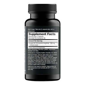 Capsule di estratto di Tongkat Ali per l'aumento delle prestazioni maschili adulte per una crescita più spessa, lunga e grande - Product Image 3