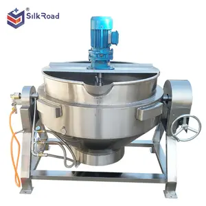 Industrial tomato sauce cooking pot for sale price