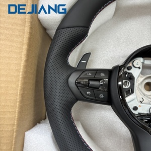 Volante in Pelle Serie M <span class=keywords><strong>BMW</strong></span> per Modelli F01 F10 F11 F15 <span class=keywords><strong>F20</strong></span> F22 F30 F32 F33 F34 F31 F36 F80 F82 F90 E70 E80 E91 E71 - Product Image 3